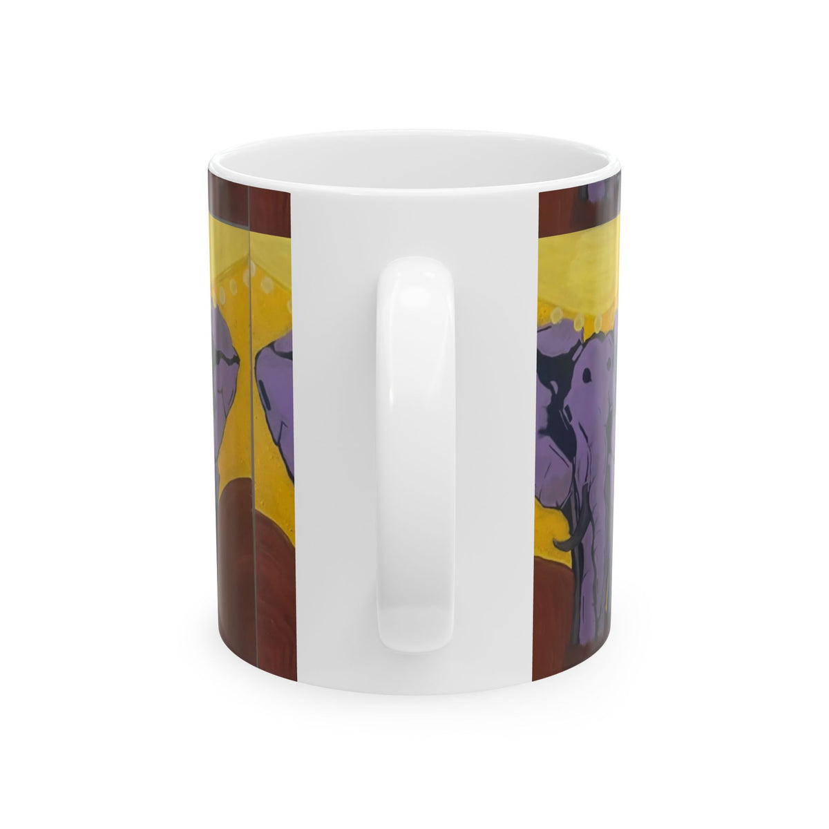 Lets Talk About It" Ceramic Mug —  Art Coffee Cup (11oz & 15oz)