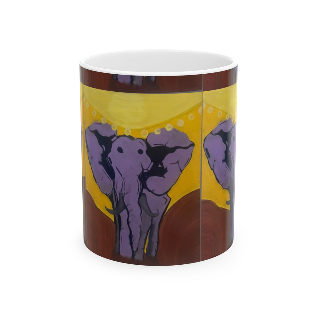 Lets Talk About It" Ceramic Mug —  Art Coffee Cup (11oz & 15oz)