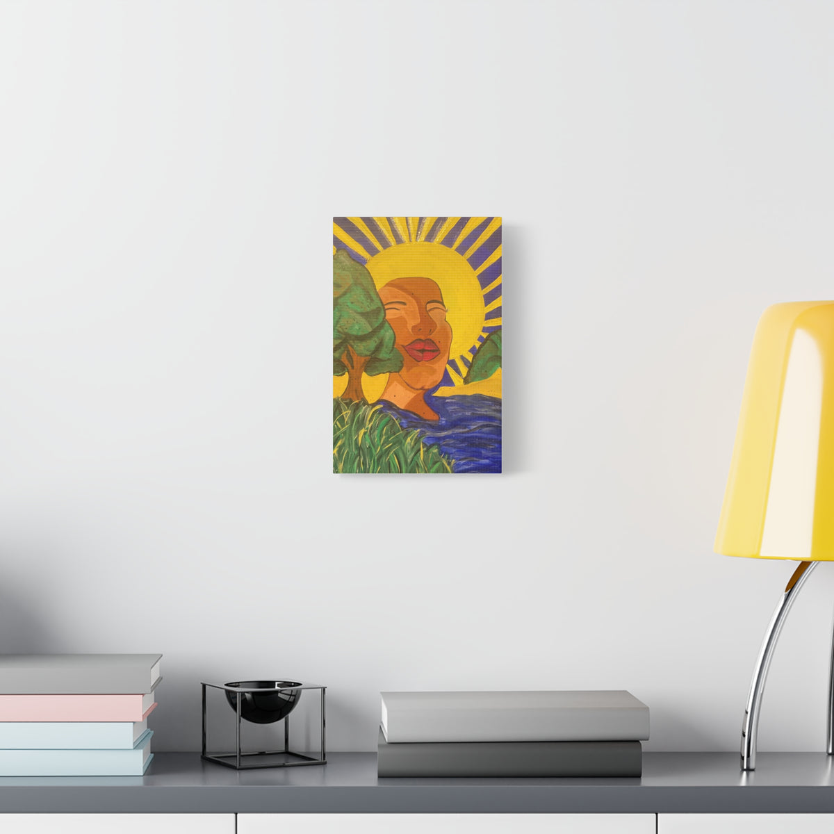 "In Her Element" (Print on Canvas)