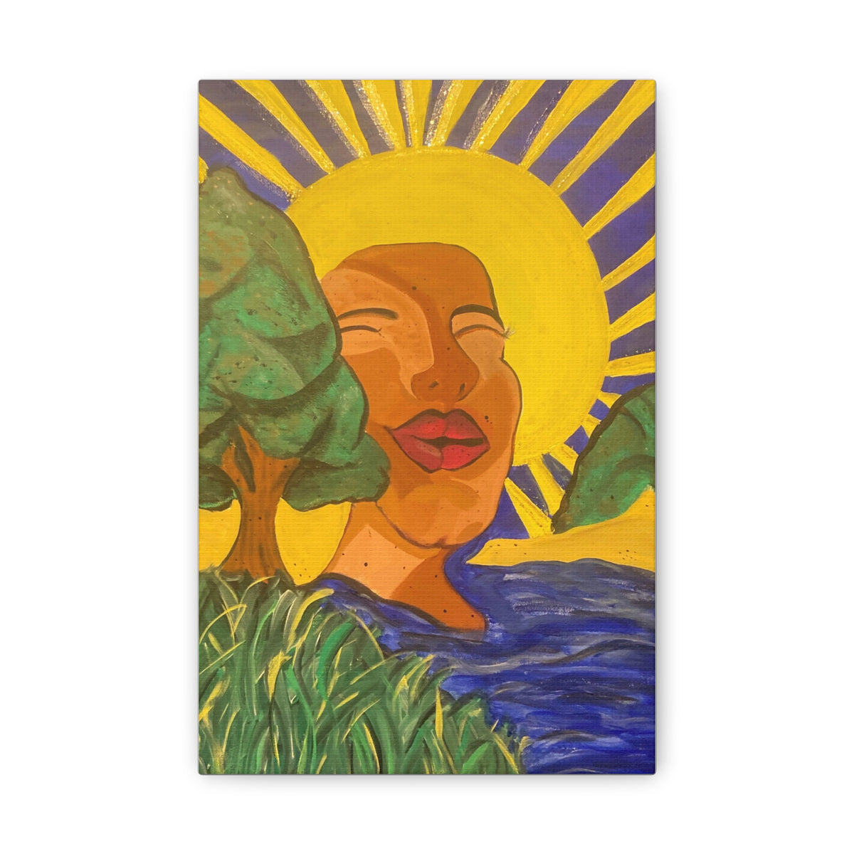 "In Her Element" (Print on Canvas)